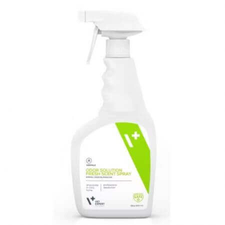 Soluzione per la rimozione degli odori sgradevoli Eliminatore professionale di odori per animali, 650 ml, VetExpert