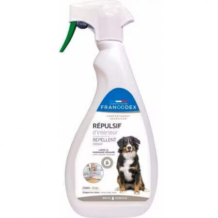 Spray repellente per interni per cani, 650 ml, Francodex