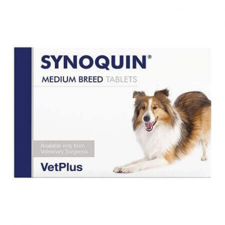 Nutritional supplement for joint support in medium-sized dogs Synoquin EFA Medium Breed, 30 tablets, VetPlus