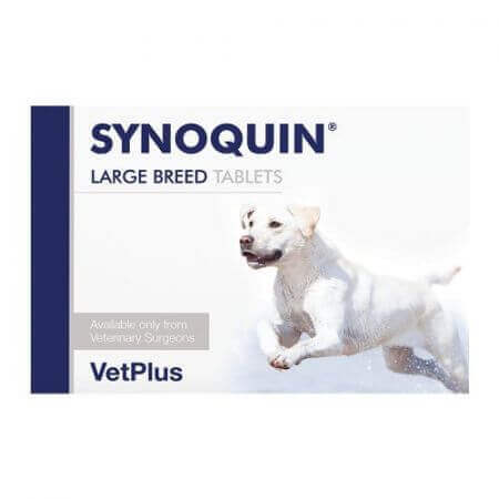 Integratore nutrizionale per il supporto articolare nei cani di grossa taglia Synoquin EFA Large Breed, 30 compresse, VetPlus