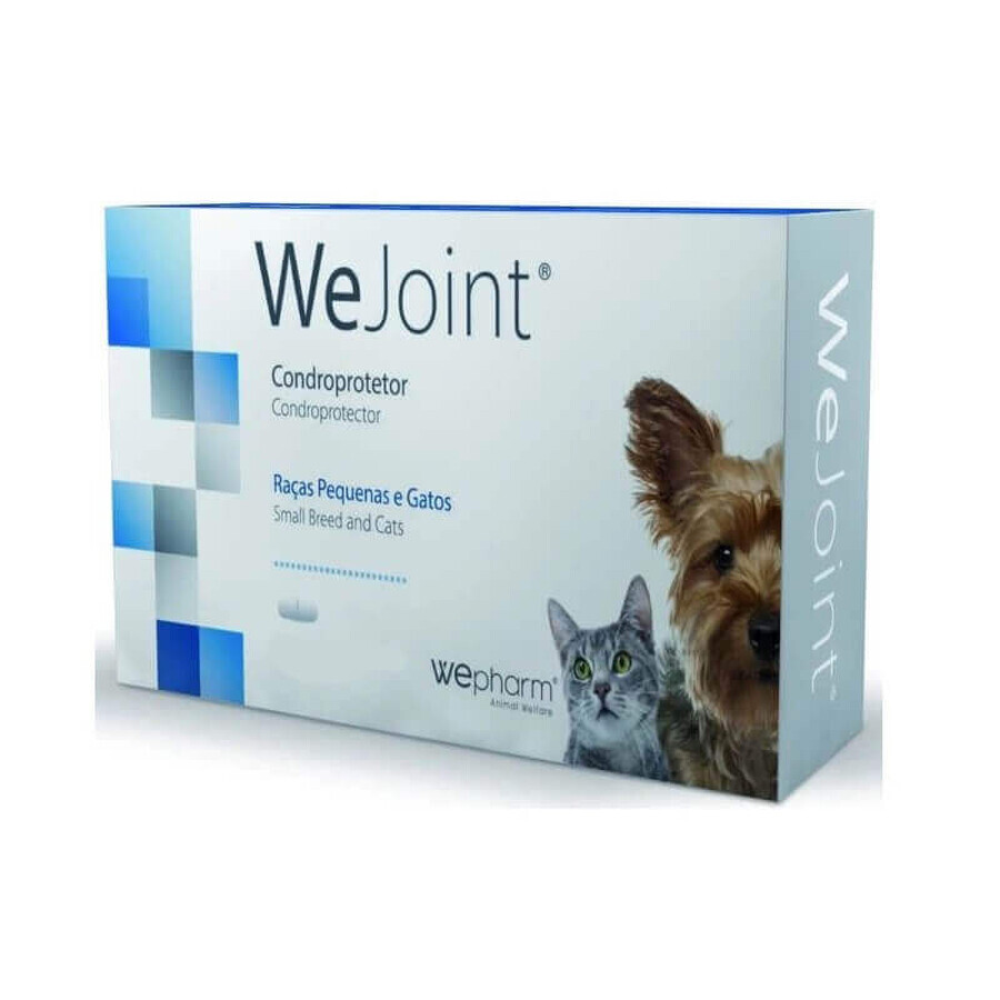 Supplément de soutien articulaire pour petits chiens et chats WeJoint, 30 comprimés, WePharm