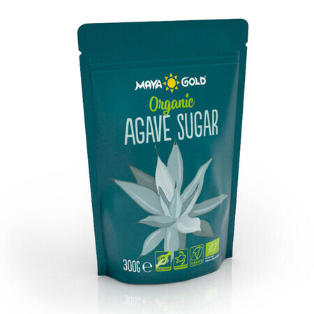 Zucchero d'agave biologico in busta, 300 g, Maya Gold