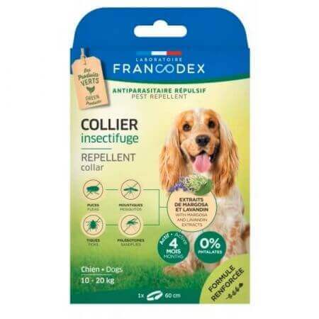 Collare antiparassitario per cani di taglia media, 1 pezzo, Francodex