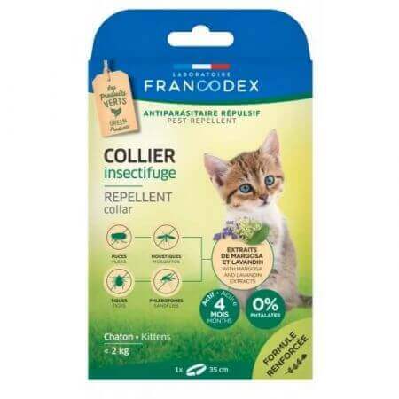 Collare antiparassitario per gatti, 1 pezzo, Francodex