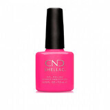 CND Shellac Hot Pop Pink 7.3ml semi-permanent nail polish