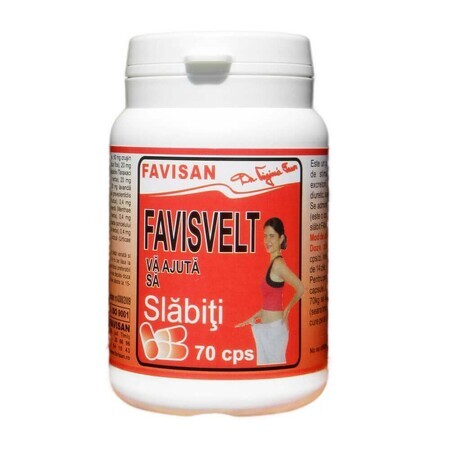 Favisvelt, 70 cápsulas, Favisan