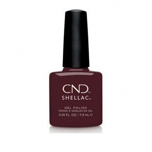 Smalto semipermanente CND Shellac Black Cherry 7,3 ml