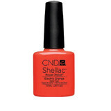 Lac unghii semipermanent CND Shellac Electric Orange 7.3ml