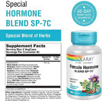 Female Hormone Blend Solaray, 100 capsules, Secom