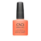 Lac unghii semipermanent CND Shellac UpCycle Chic Silky Sienna 7.3ml