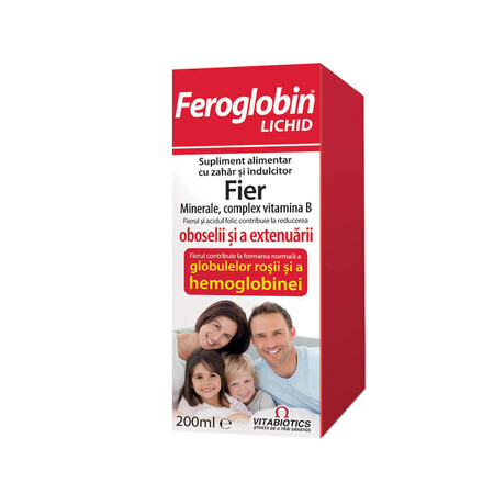 Sciroppo Feroglobin B12, 200 ml, Vitabiotics