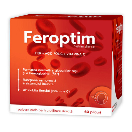 Feroptim, 60 bustine, Natur Produkt