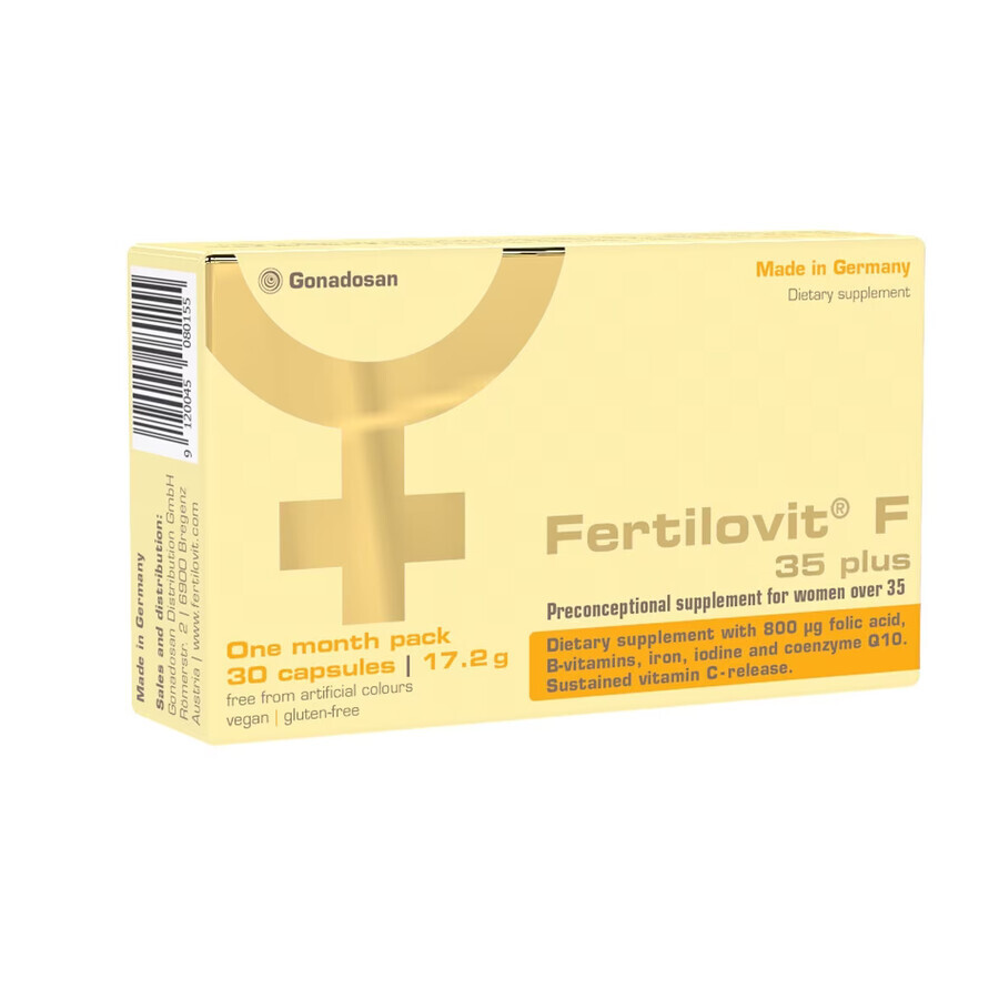 Fertilovit F 35 plus, 30 capsule, Gonadosan