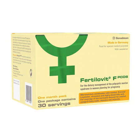 Fertilovit F PCOS, 30 portions, Gonadosan