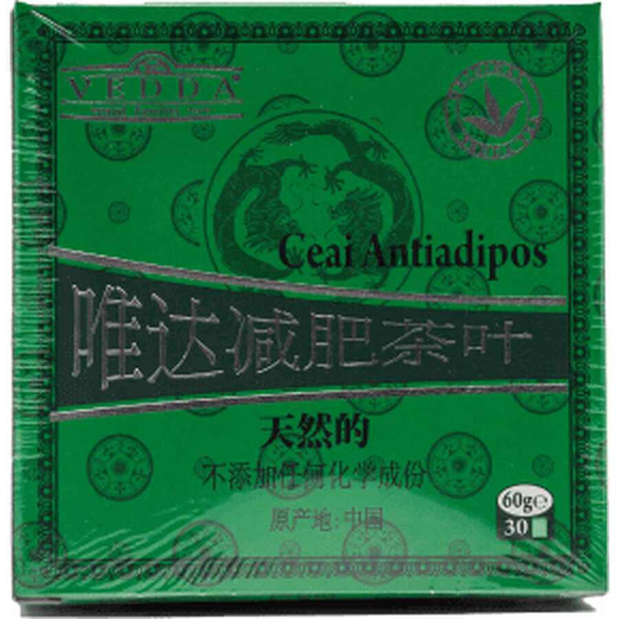 Vedda Ceai antiadipos, 0,06 Kg