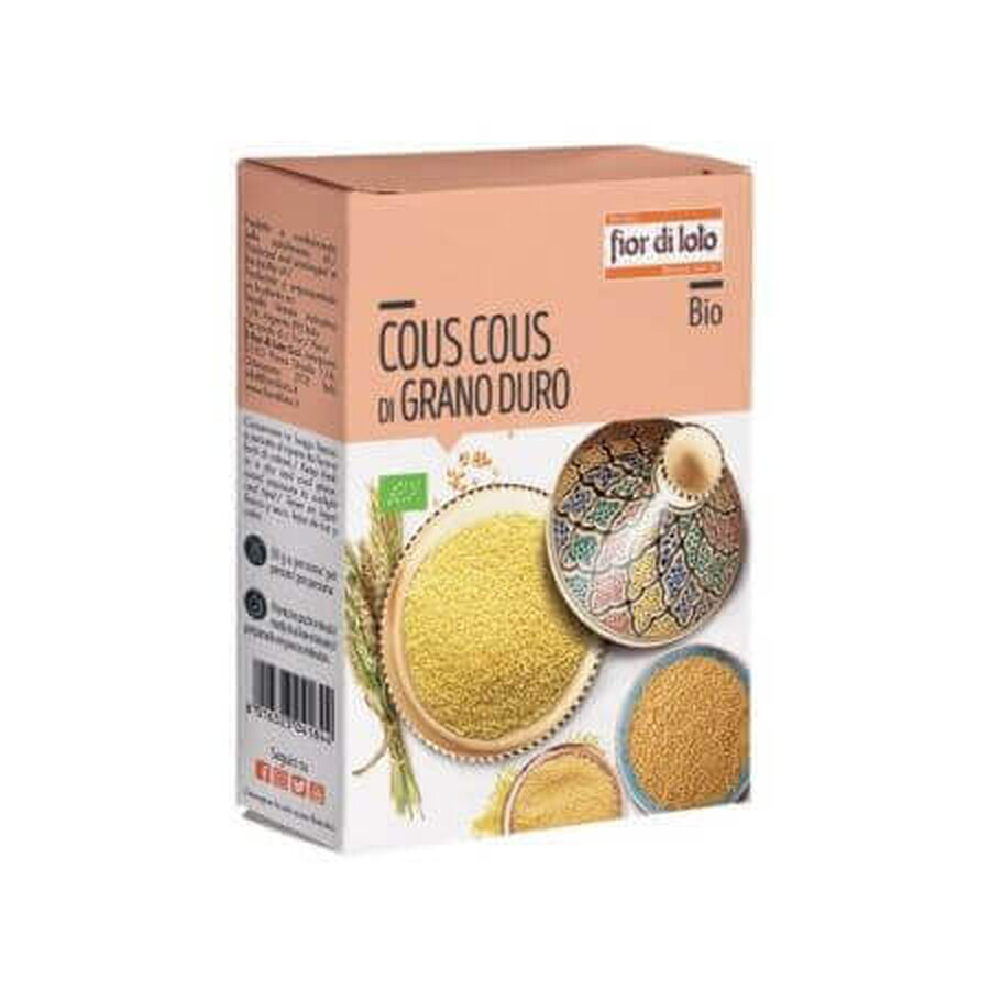 Cous Cous di grano duro biologico, 500g, Fior di loto