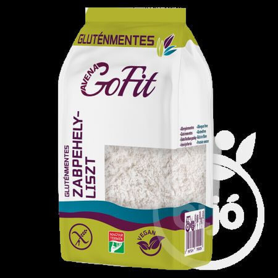 Farina d'avena senza glutine, 500 g, Avena Gofit