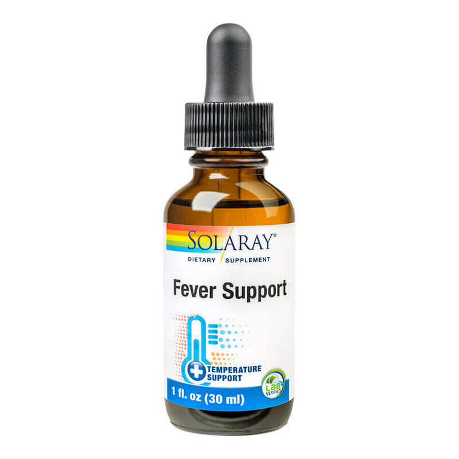 Supporto per la febbre Solaray, 30 ml, Secom