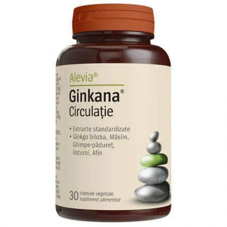 Ginkana Circulation, 30 capsules, Alevia