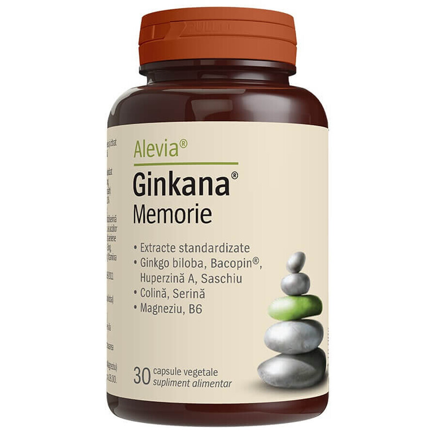 Ginkana Memory, 30 capsules, Alevia