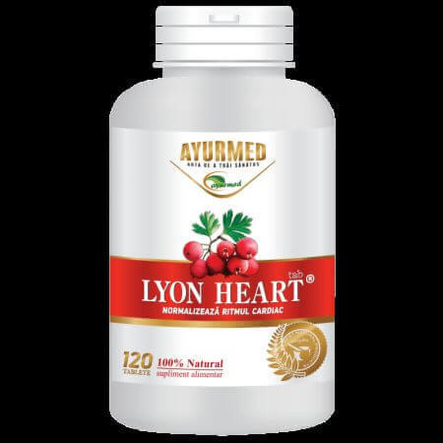 Lyon Heart, 120 tablet, Ayurmed