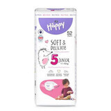 Junior Diapers No. 5, 11-18 Kg, 52 pieces, Happy