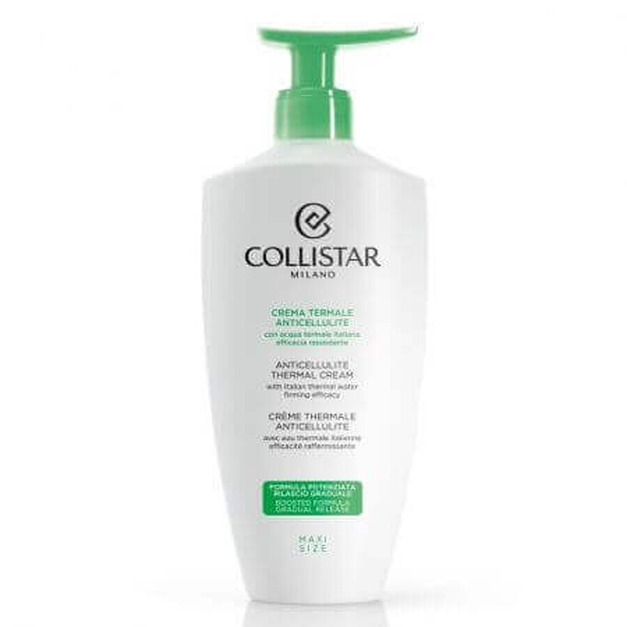 Anti-Cellulite-Creme mit Thermalwasser, 400 ml, Collistar