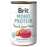 Alimento umido con tonno e patate dolci per cani Mono Protein, 400 g, Brit