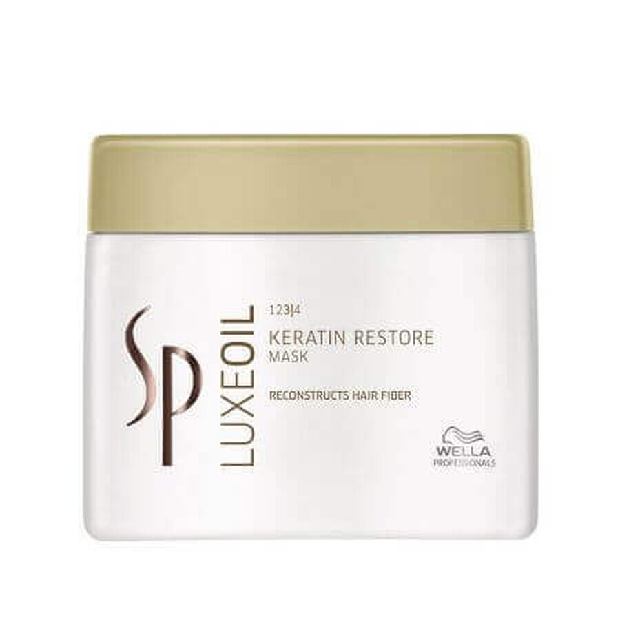 SP LuxeOil Keratin Restore maschera ristrutturante per capelli, 400 ml, Wella Professionals