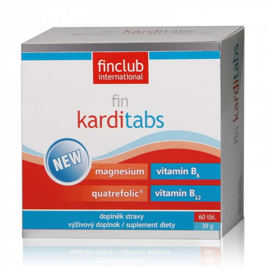 Fin Karditabs, 60 comprimés, Finclub