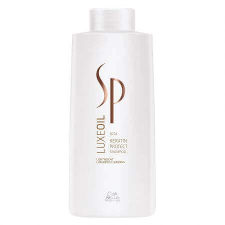 Feuchtigkeitsspendendes und reparierendes Haarshampoo SP LuxeOil Keratin Protect, 1000 ml, Wella Professionals