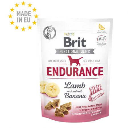 Snack con agnello e banana per cani Endurance, 150 g, Brit