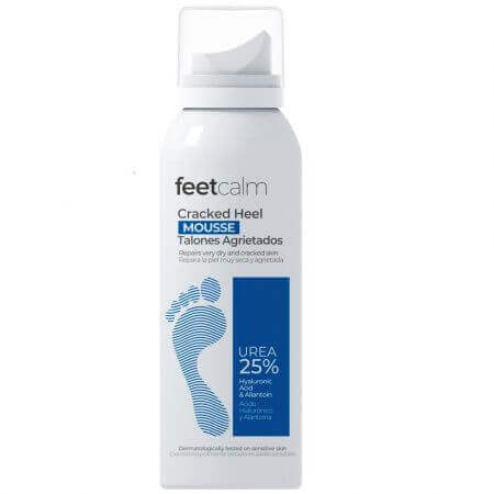 Foam for cracked heels with 25% Urea, 125 ml, Feet Calm