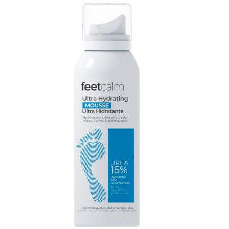 Ultra moisturizing foam with 15% Urea for feet, 125 ml, Feet Calm