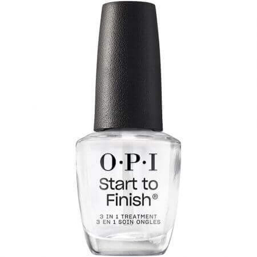 Tratamiento para uñas Start To Finish 3 en 1, 15 ml, OPI