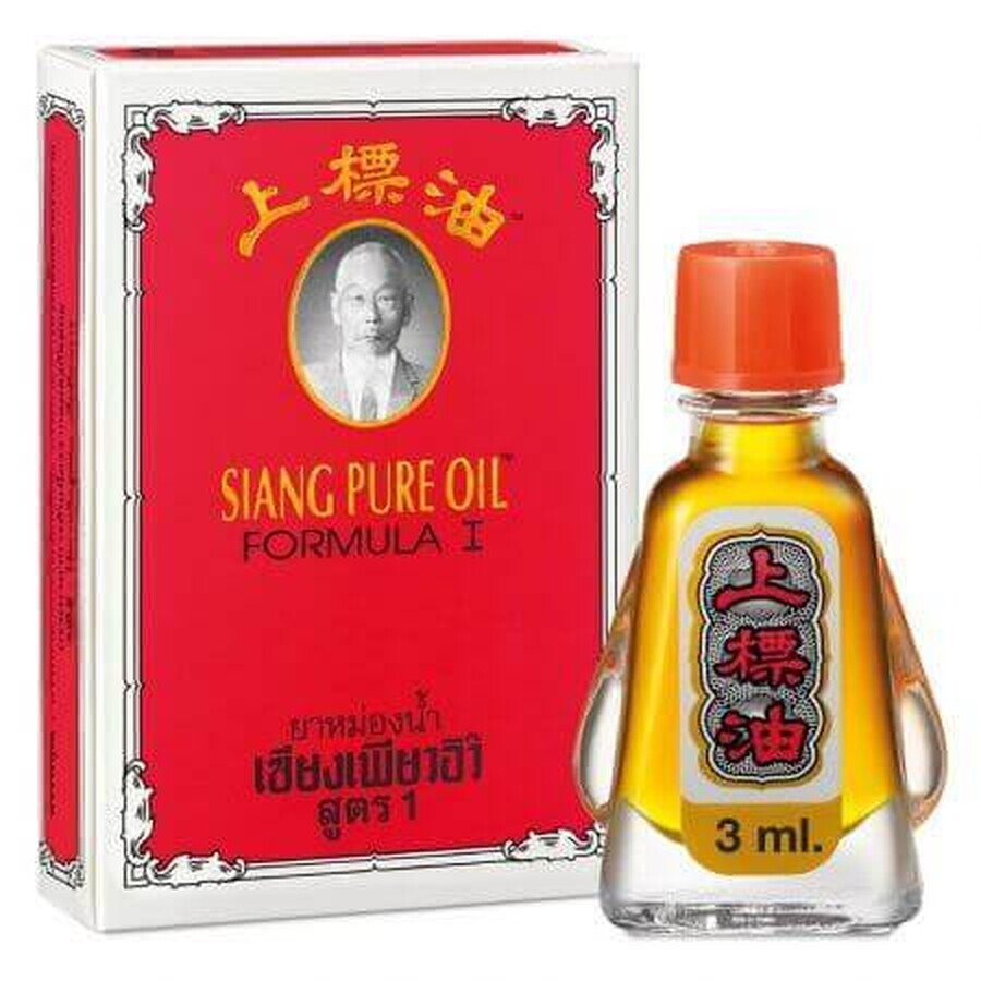 Siang Pure Balsamic Oil Formula 1, 3 ml, Bertram