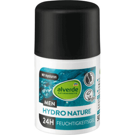 Alverde Naturkosmetik MEN Gel hydratant pour hommes, 50 ml