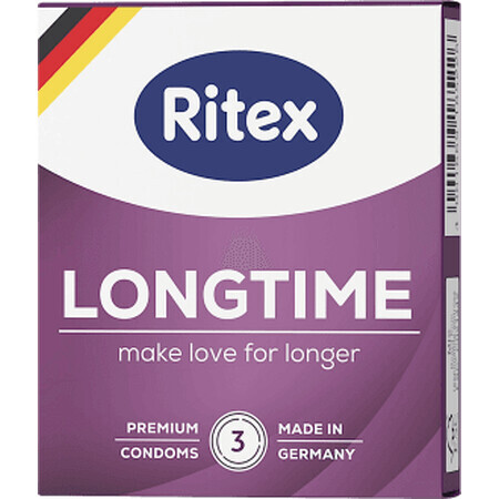 Ritex Prezervative LONGTIME, 3 pz.