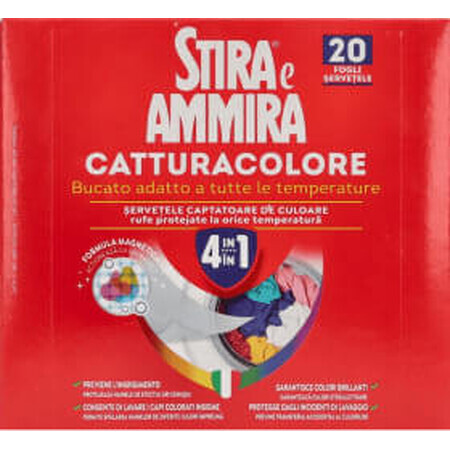 Stira Ammira Colour Capture Wipes, 20 pcs