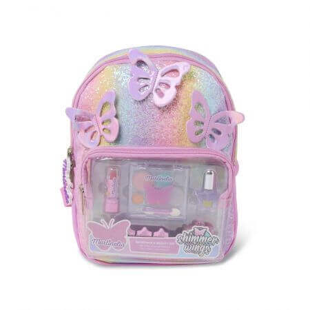 Baby cosmetics set and backpack Shimmer Wings, Martinelia