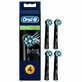 Ricambi per spazzolino elettrico Cross Action Black Edition, 4 pezzi, Oral B