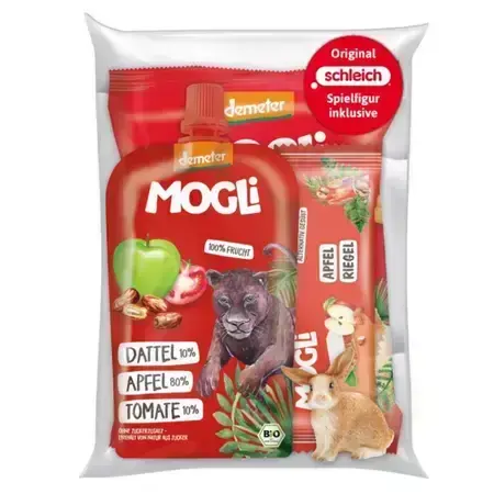 Confezione di Stick alle verdure Bio per pizza 75 g + Stick di mela Bio 25 g + Passata di mela-pomodoro-dattero Bio 120 g, Mogli