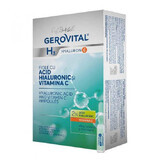 Gerovital H3 Hyaluronic Acid and Vitamin C Vials, 10 x 2 ml, Farmec