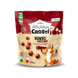 Organic expanded balls with chocolate, 400g, Crosti