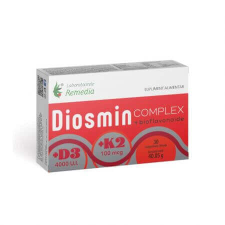 Diosmin Complex, 30 comprimidos, Remedia