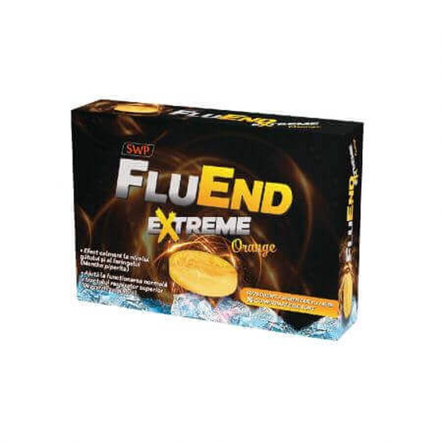 FluEnd Extreme with orange flavour, 16 tablets, Sun Wave Pharma