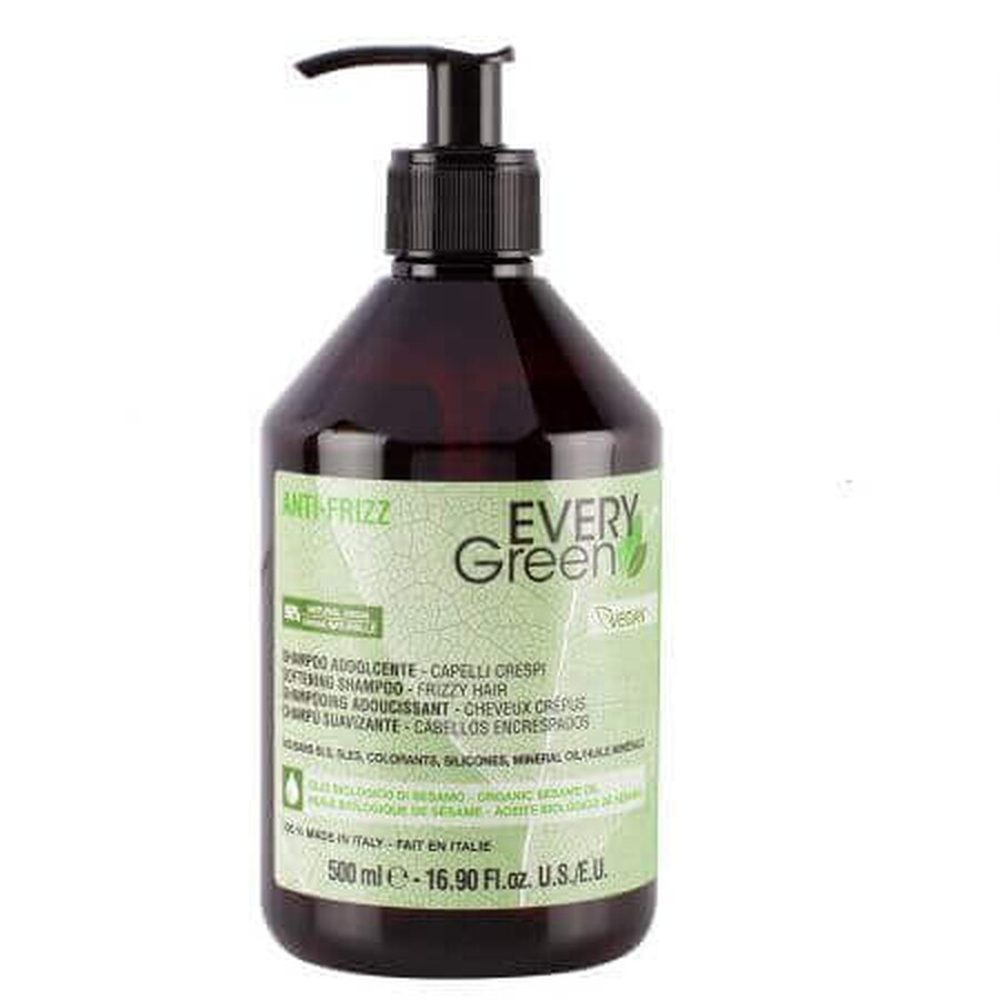 Shampoo ammorbidente anticrespo, 500 ml, Every Green