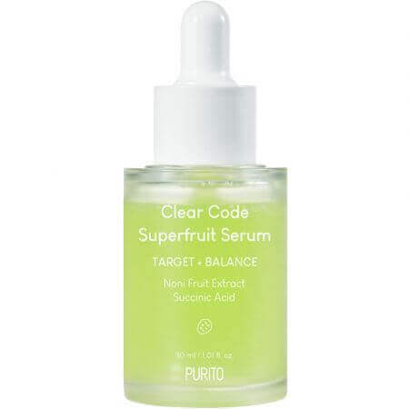 Serum Facial Clear Code Superfruit, 30 ml, Purito