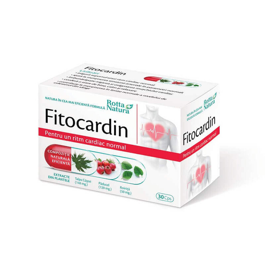 Fitocardin, 30 capsule, Rotta Natura