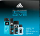 Adidas Set ICE DIVE eau de toilette + gel doccia + deodorante naturale spray, 1 pz